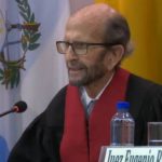 El Juez Eduardo Vio Grossi inicia sus preguntas.