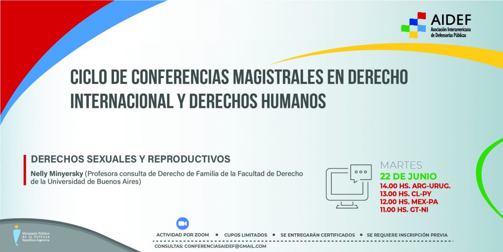 Continua el ciclo de Conferencias Magistrales - AIDEF